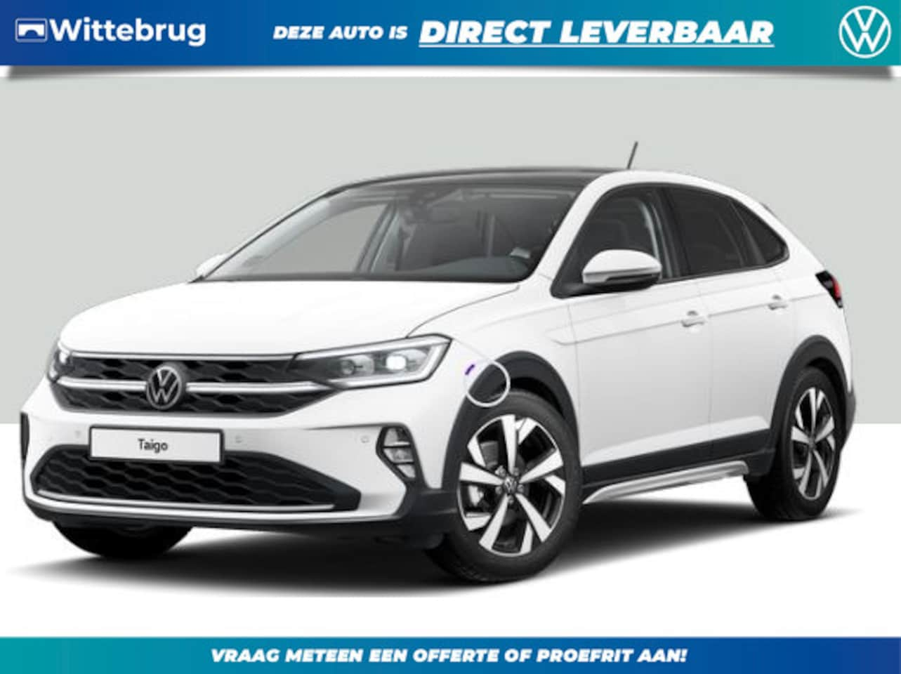 Volkswagen Taigo - 1.0 TSI Style OUTLET ACTIE WITTEBRUG TREKHAAK AFNEEMBAAR - AutoWereld.nl