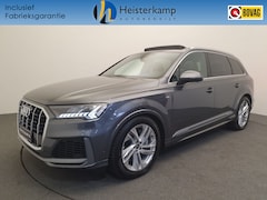 Audi Q7 - 55 TFSI e 381pk quattro S-Line Panoramadak, 360 camera, Memory