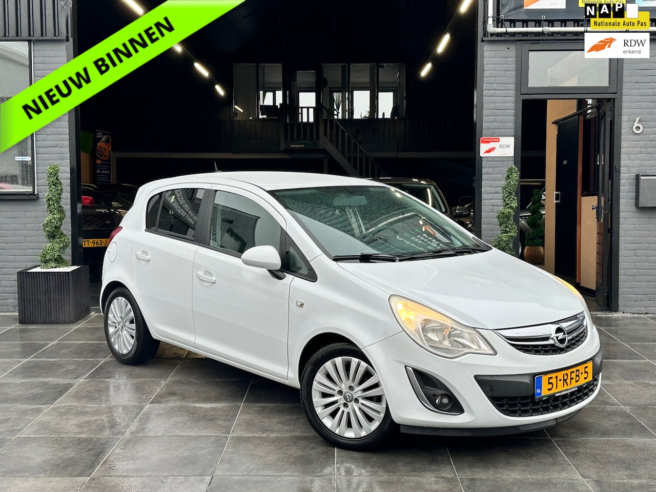 Opel Corsa - 1.2-16V Edition|Airco|Navigatie|5DR|NAP|APK|AUX - AutoWereld.nl