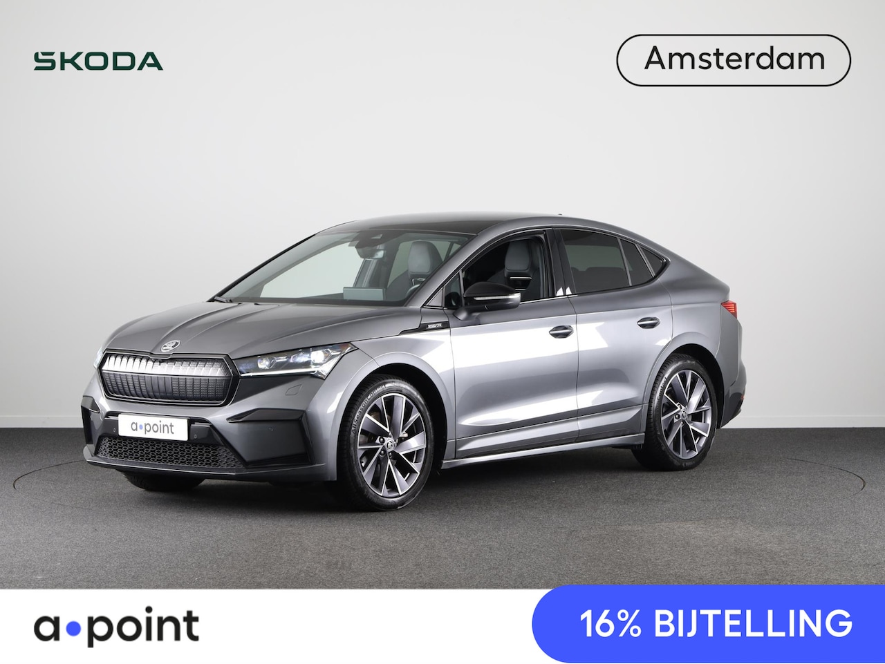 Skoda Enyaq Coupé iV - Sportline 180 pk | Navigatie | Panoramadak | Parkeersensoren | Achteruitrijcamera | Adapti - AutoWereld.nl