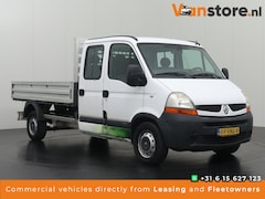 Renault Master - 2.5DCi Open Laadbak Dubbele Cabine | 7-Persoons | Trekhaak