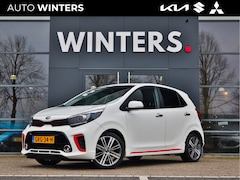 Kia Picanto - 1.2 CVVT 4 Cilinder GT-Line Automaat+Leder+Cam+Navi+16"LMV+CarPlay