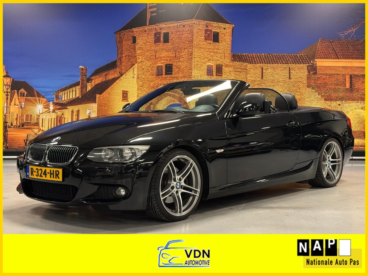 BMW 3-serie Cabrio - 330i High Exe M-Sport Aut Leer Xenon H/K - AutoWereld.nl