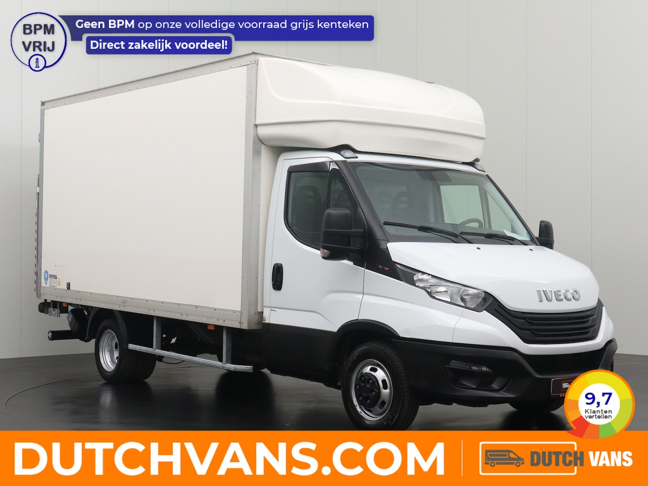 Iveco Daily - 35C16 3.0L Bakwagen+Laadklep | 4.23 Laadlengte | Airco | Cruise | 3-Persoons - AutoWereld.nl