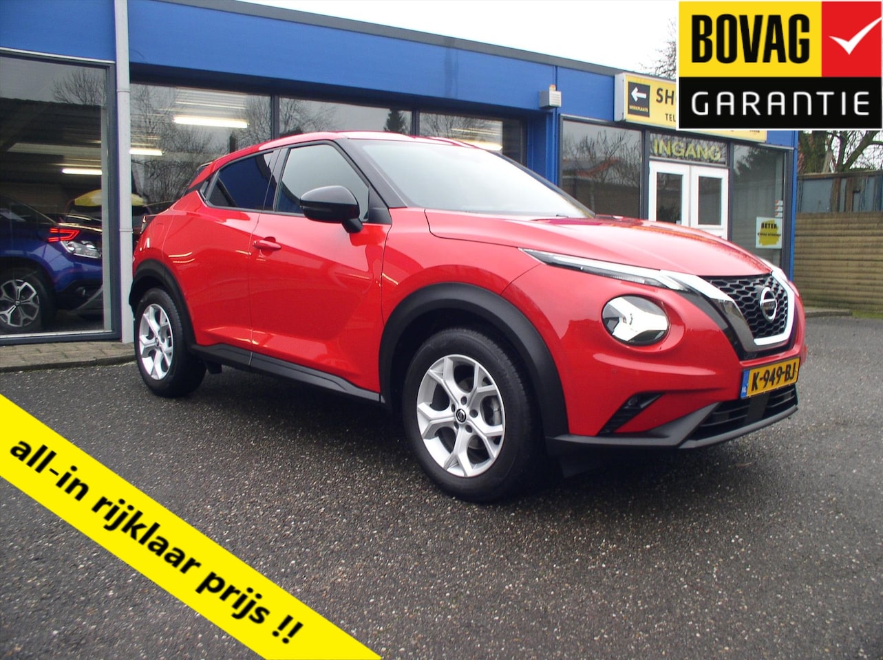 Nissan Juke - DIG-T 117PK BUSINESS ED NIEUW MODEL NAV ECC LMV CAMERA PDC XENON 56698 KM RIJKLAARPRIJS - AutoWereld.nl