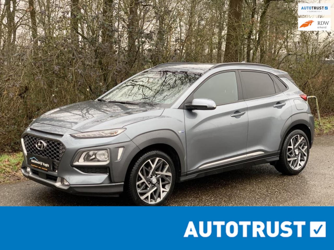 Hyundai Kona - 1.6 GDI HEV Premium *141PK*18"INCH*Navi*Camera* - AutoWereld.nl