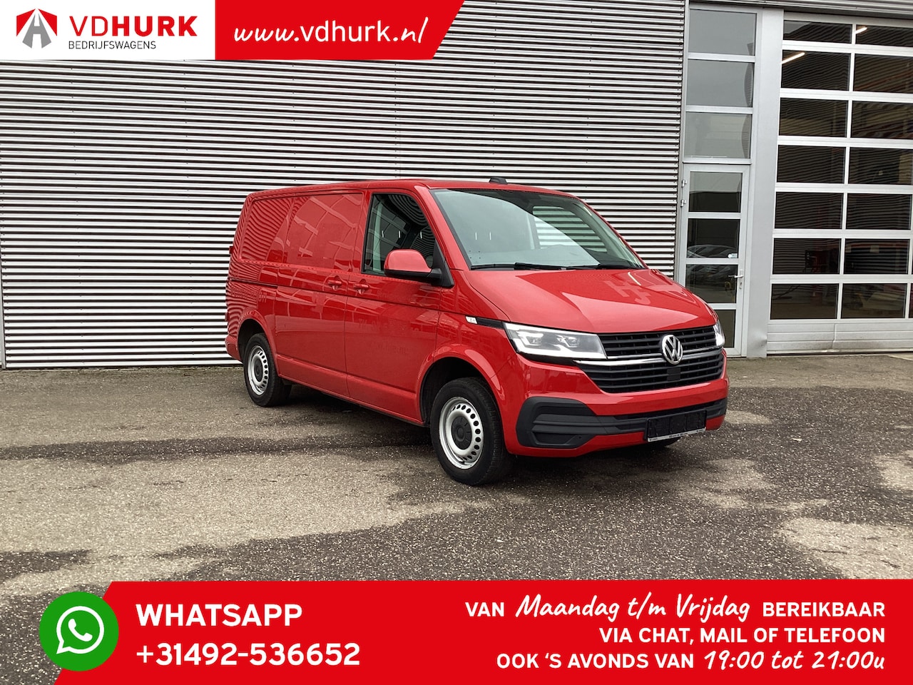 Volkswagen Transporter - 2.0 TDI 150 pk DSG Aut. BPM VRIJ! Adapt.Cruise/ 2x Schuifdeur/ LED/ Standkachel/ Stoelverw - AutoWereld.nl