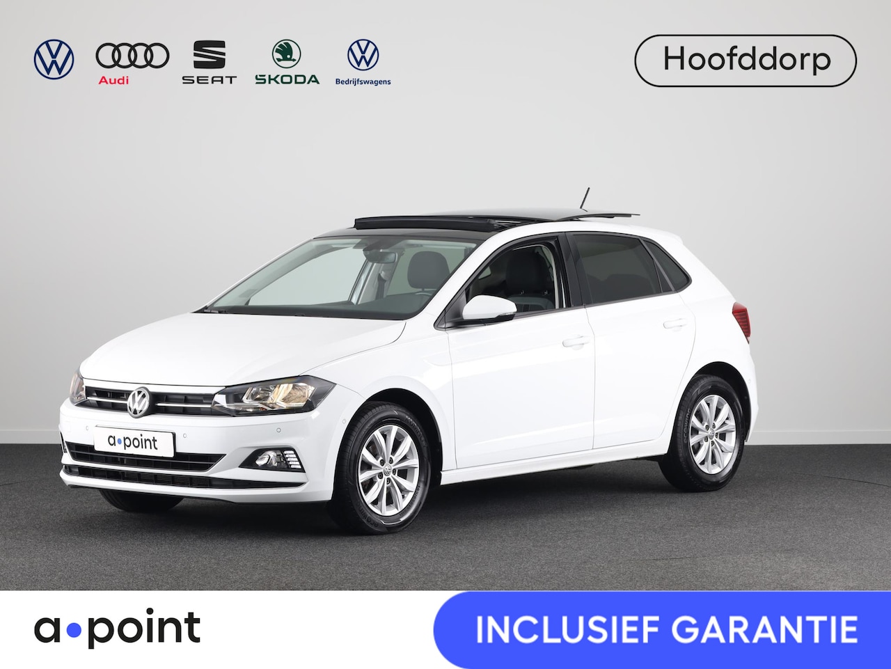 Volkswagen Polo - 1.0 TSI Highline 95PK | Panorama dak | Navigatie via app | Parkeer assistent | - AutoWereld.nl