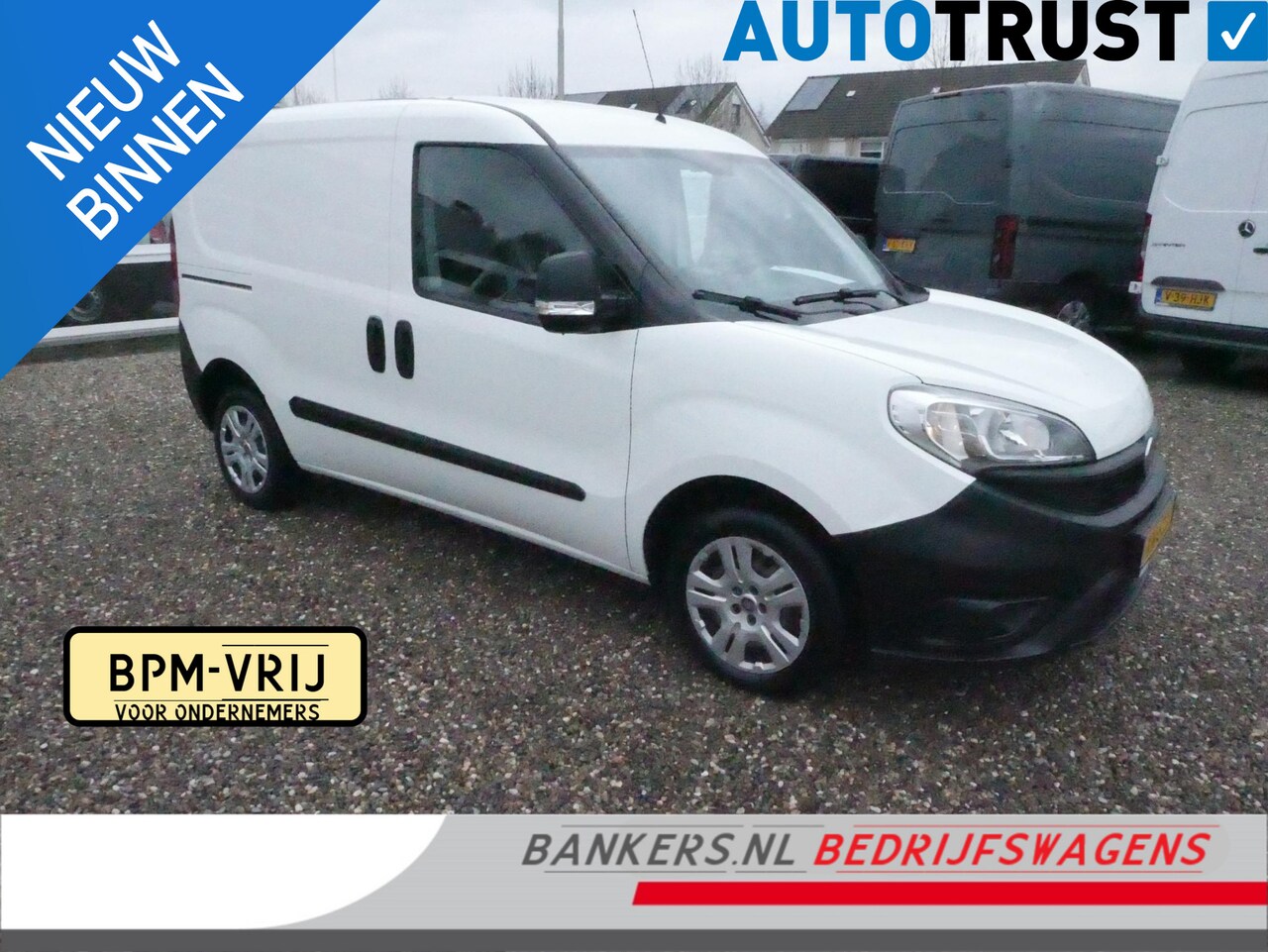 Fiat Doblò Cargo - 1.3 MJ 75PK, L1H1, Airco - AutoWereld.nl