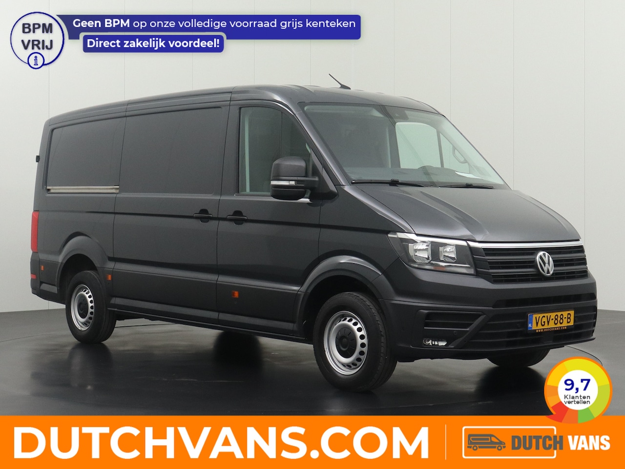 Volkswagen Crafter - 2.0TDI 140PK L3H2 Highline | Navigatie | Camera | Betimmering | Cruise - AutoWereld.nl