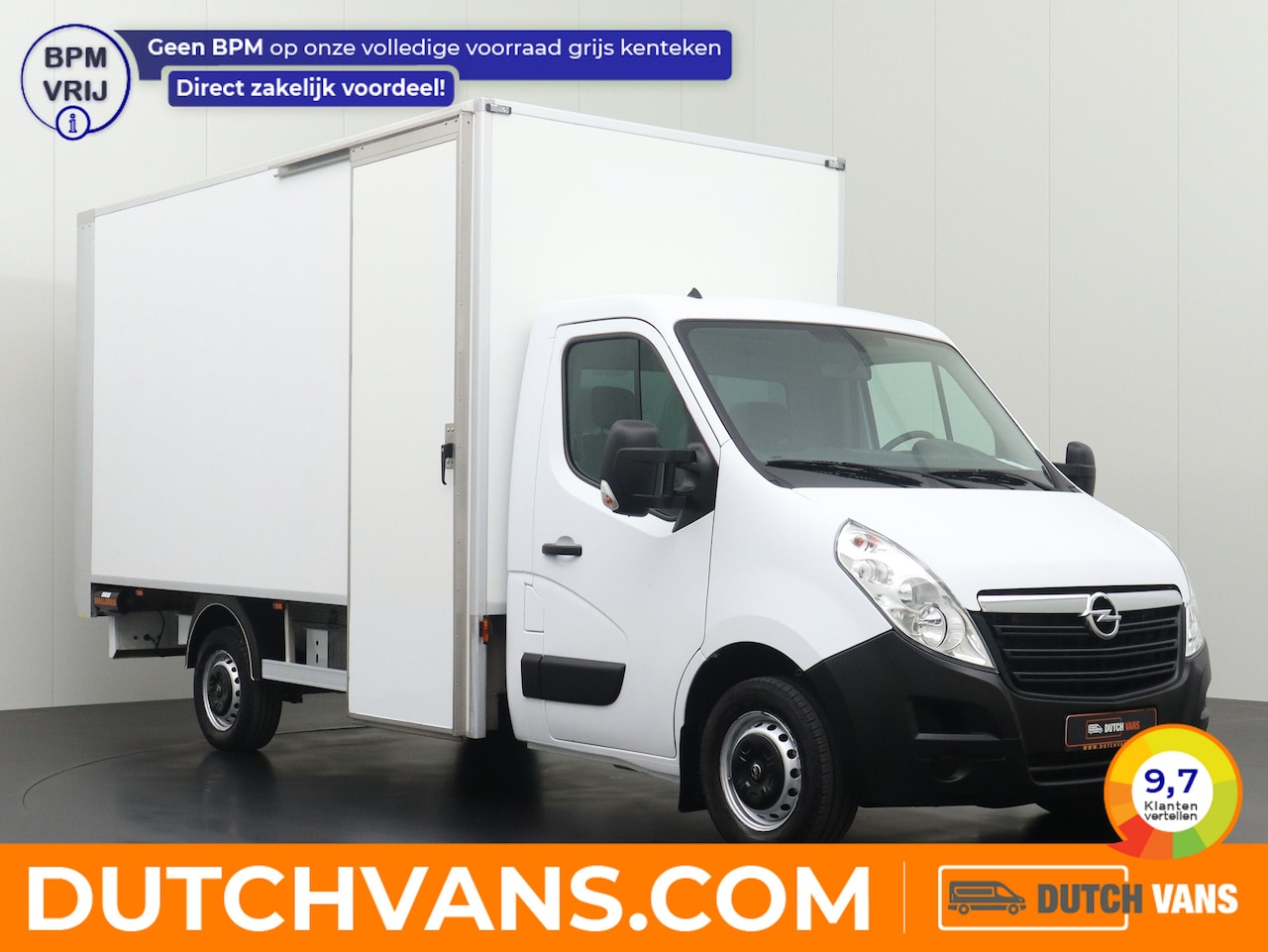 Opel Movano - 2.3CDTi 130PK Bakwagen+Laadklep | Navigatie | Airco | Cruise | Zij instap - AutoWereld.nl