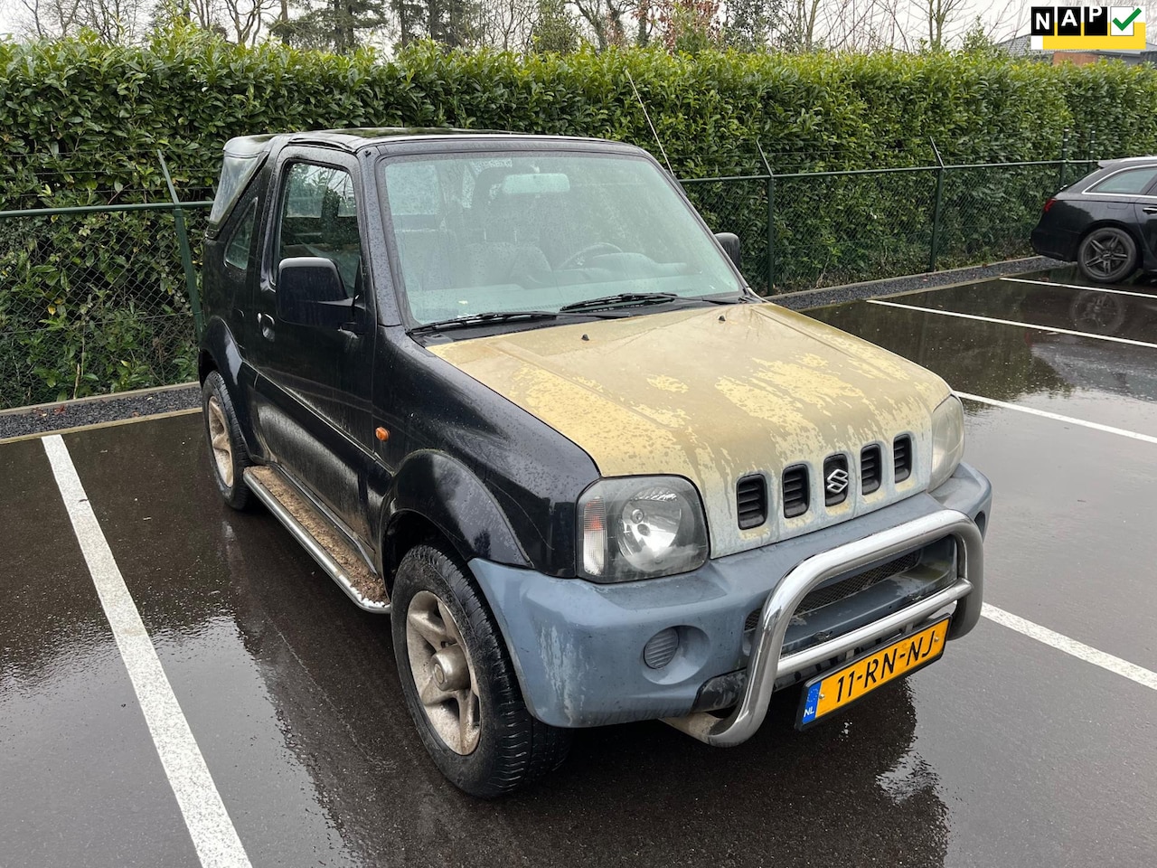 Suzuki Jimny - 1.3 JLX Cabrio 1.3 JLX Cabrio NIEUWE APK - AutoWereld.nl