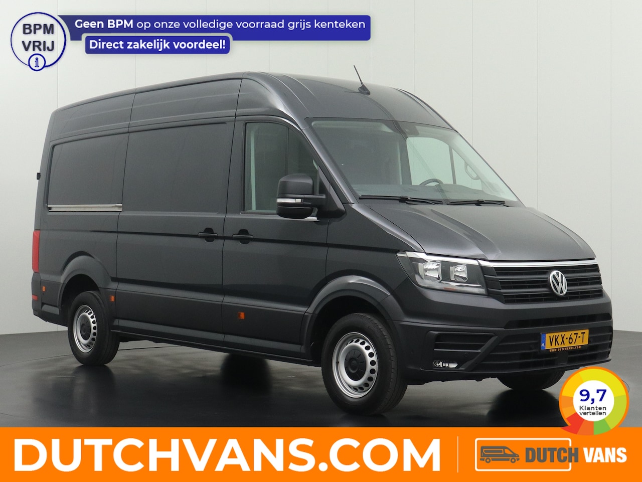 Volkswagen Crafter - 2.0TDI 140PK L3H3 | Navigatie | Camera | Betimmering | Cruise | Airco - AutoWereld.nl