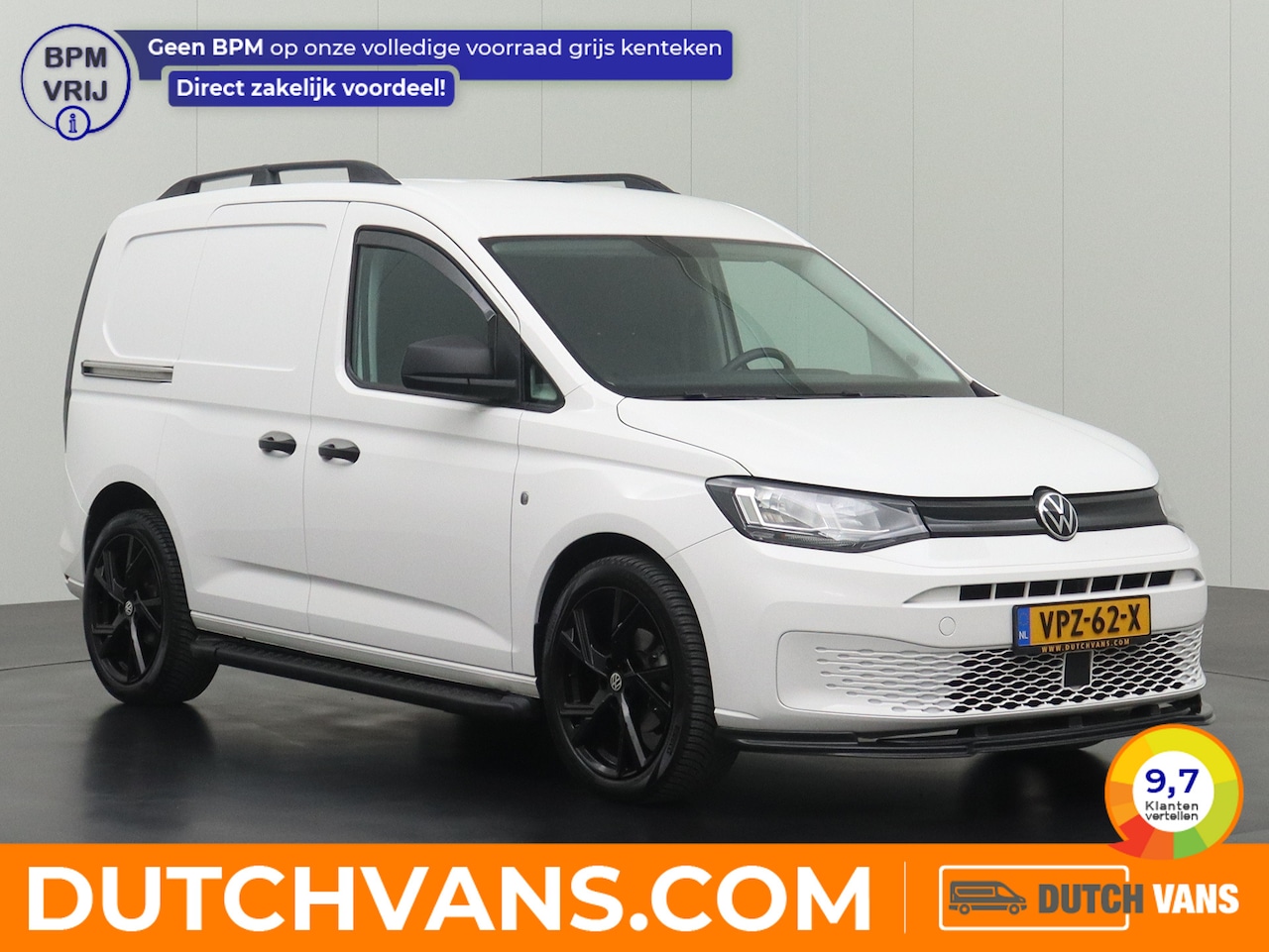 Volkswagen Caddy - 102PK Exclusive | Airco | Cruise | Trekhaak | Betimmering - AutoWereld.nl