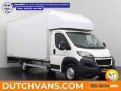 Peugeot Boxer - 2.0BlueHDI 160PK Bakwagen 4.89 Meter Laadlengte | Navigatie | Camera | Airco | 3-Persoons