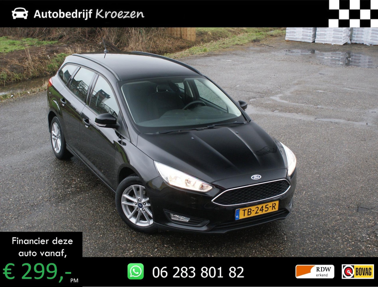 Ford Focus Wagon - 1.0 | Org NL | Navigatie | Cruise | Carplay | Dealer onderhouden | - AutoWereld.nl