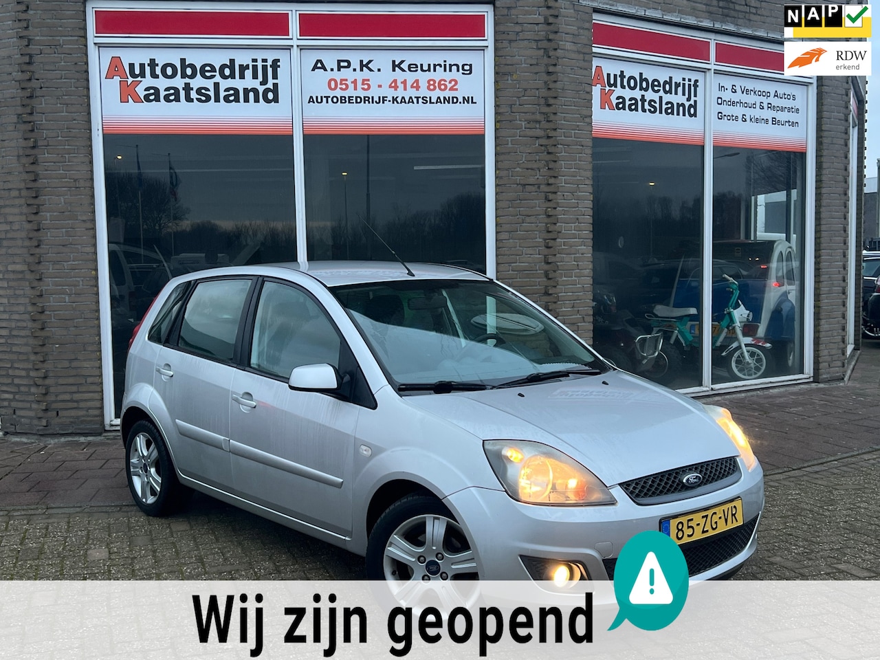 Ford Fiesta - 1.3-8V Futura 5 Deurs - Airco - APK: 1-2026 - AutoWereld.nl