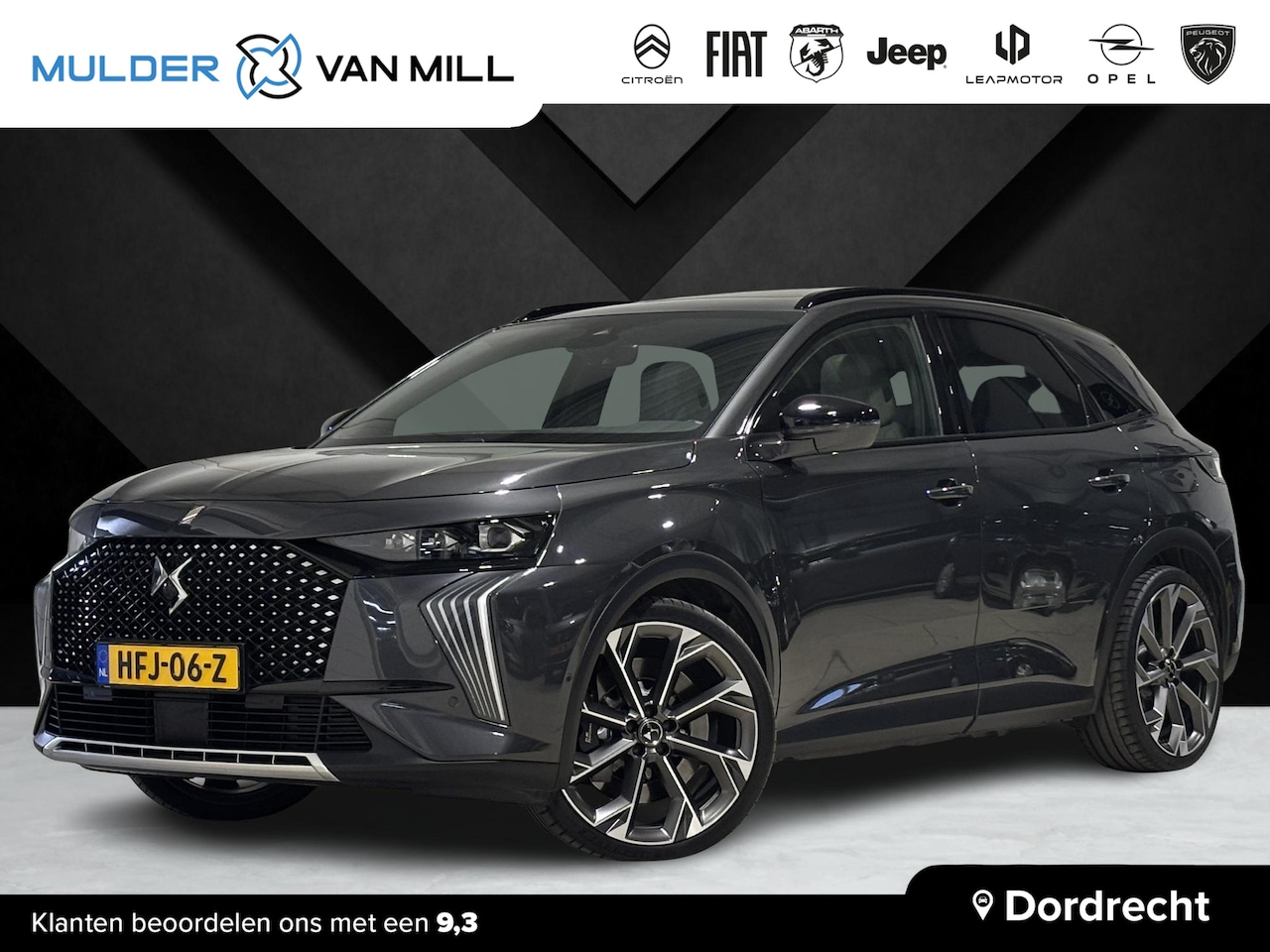 DS 7 - SUV Opéra e-Tense 360pk 4x4 e-EAT8 AUTOMAAT | BLACK PACK | NIGHTVISION | SCHUIF/KANTELDAK - AutoWereld.nl