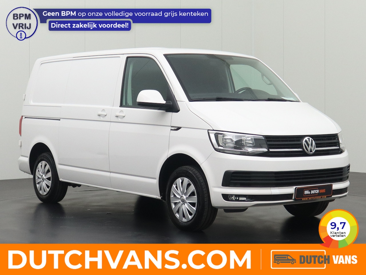 Volkswagen Transporter - 2.0TDI 150PK DSG Automaat | Achterdeuren | Navigatie | Airco | Betimmering | Cruise - AutoWereld.nl