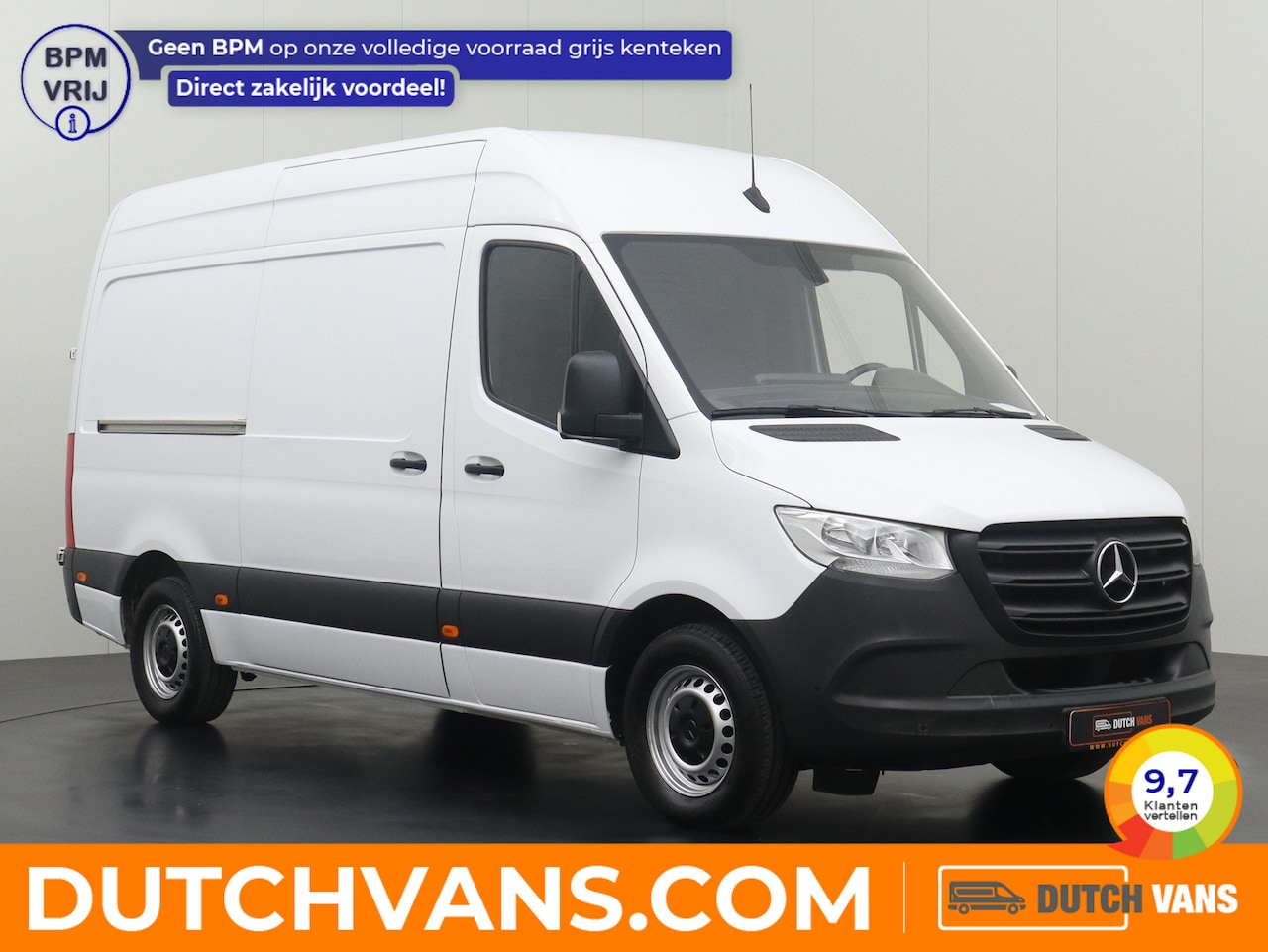 Mercedes-Benz Sprinter - 315CDI L2H2 | Touchscreen Navigatie-Camera | 3-Persoons | Betimmering | Airco | Cruise - AutoWereld.nl