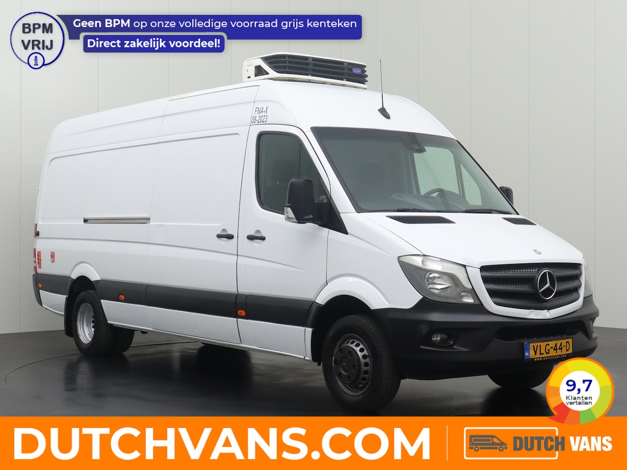 Mercedes-Benz Sprinter - 514CDI Automaat L3H2 Koel/Vriesauto met Laadklep 12/230V | Euro6 | Airco | Camera - AutoWereld.nl