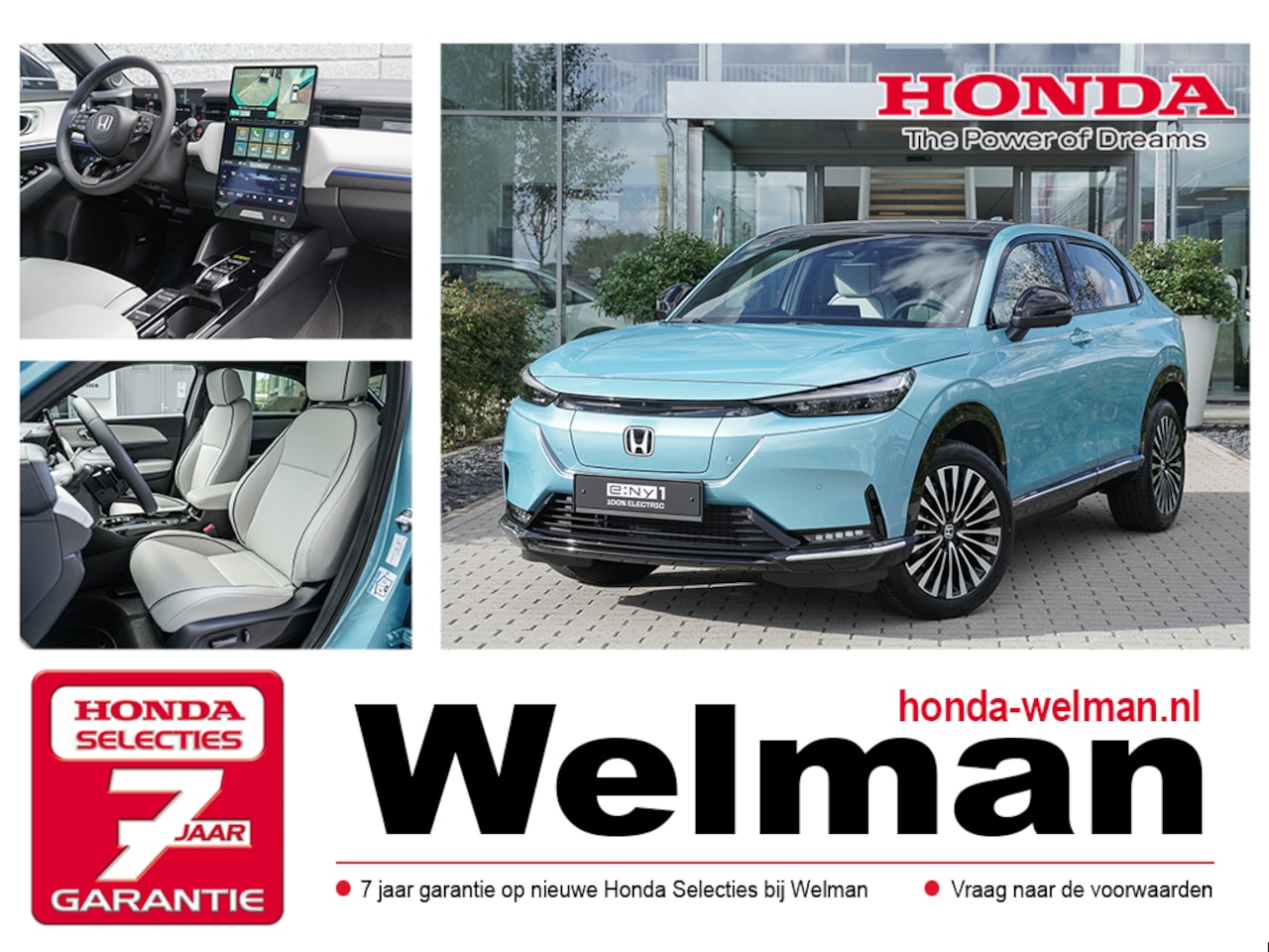 Honda e:Ny1 - ADVANCE - 100% ELEKTRISCHE - AutoWereld.nl