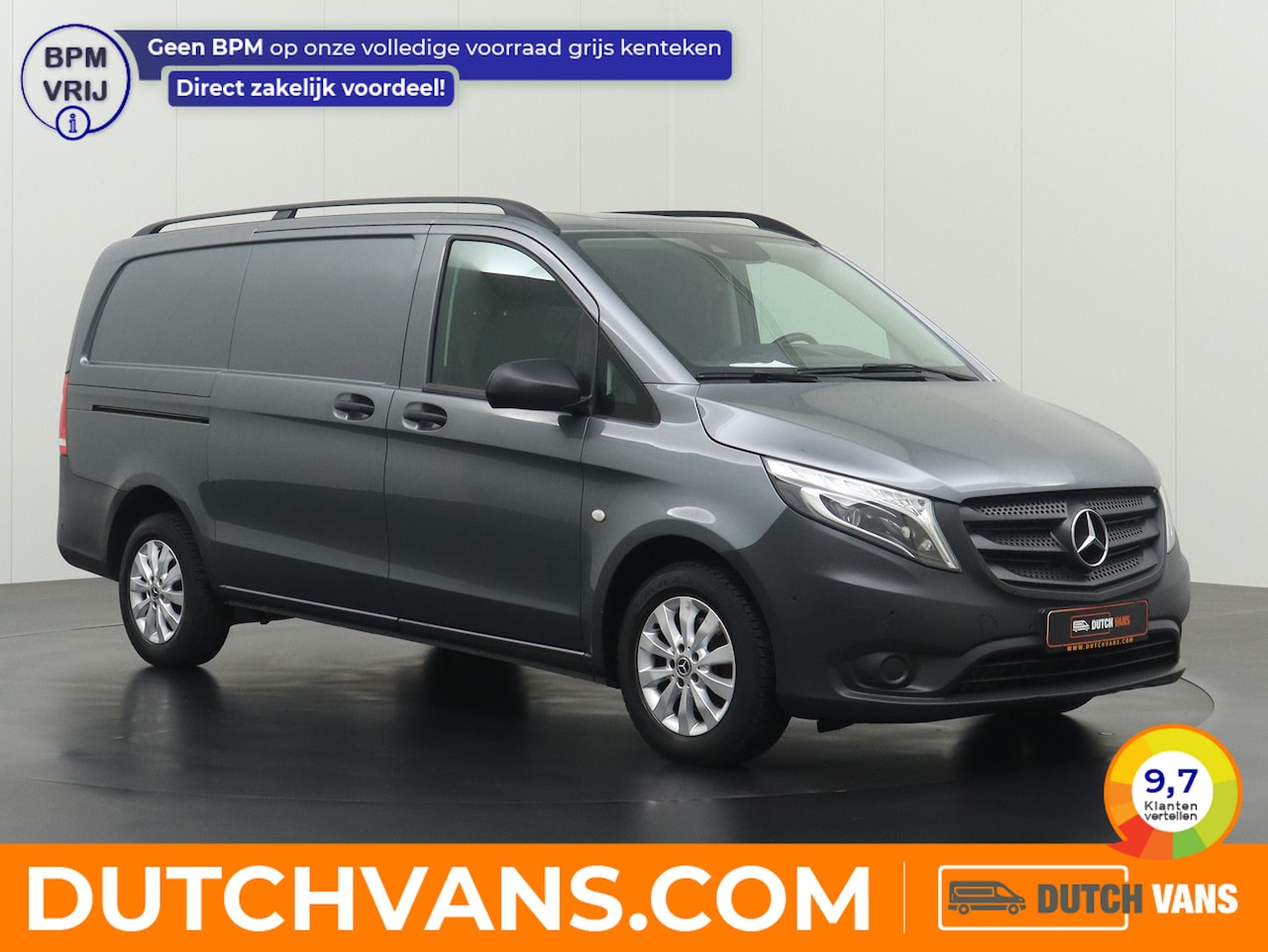 Mercedes-Benz Vito - Lang Ambition | Led | Multimedia | Betimmering | Airco | Cruise - AutoWereld.nl