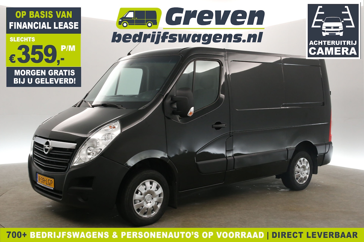 Opel Movano - 2.3 CDTI L1H1 | MARGE! | Airco Cruise Camera Navi 3 Persoons Elektrpakket Trekhaak - AutoWereld.nl