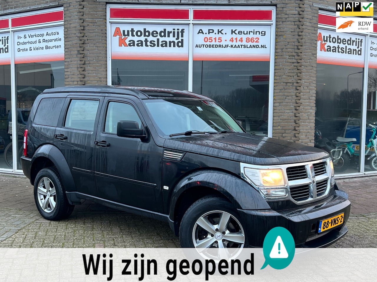 Dodge Nitro - 2.8 CRD SE Grijs kenteken - 4x4 - 6 Bak - Clima - Navi - 2008 - AutoWereld.nl