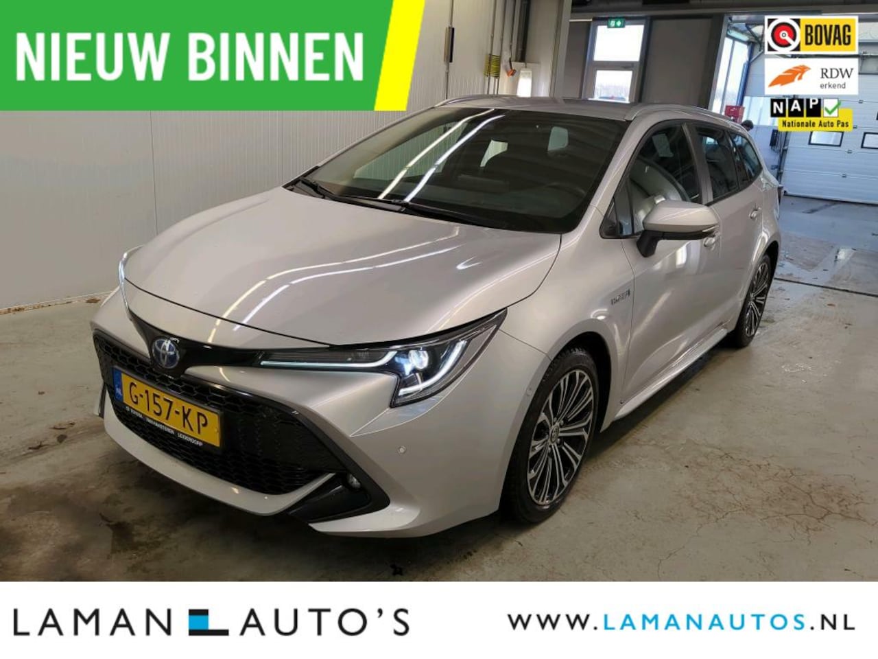 Toyota Corolla Touring Sports - 2.0 Hybrid 180pk Business Intro | CarPlay HUD ECC Navi LED 17" LMV ACC Camera Metallic Tre - AutoWereld.nl