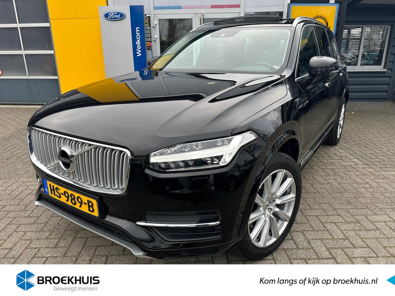 Volvo XC90 - 2.0 T8 408PK Twin Engine AWD AUTOMAAT INSCRIPTION 7 PERS. | TREKHAAK WEGKLAPBAAR| ELEKTRIS - AutoWereld.nl