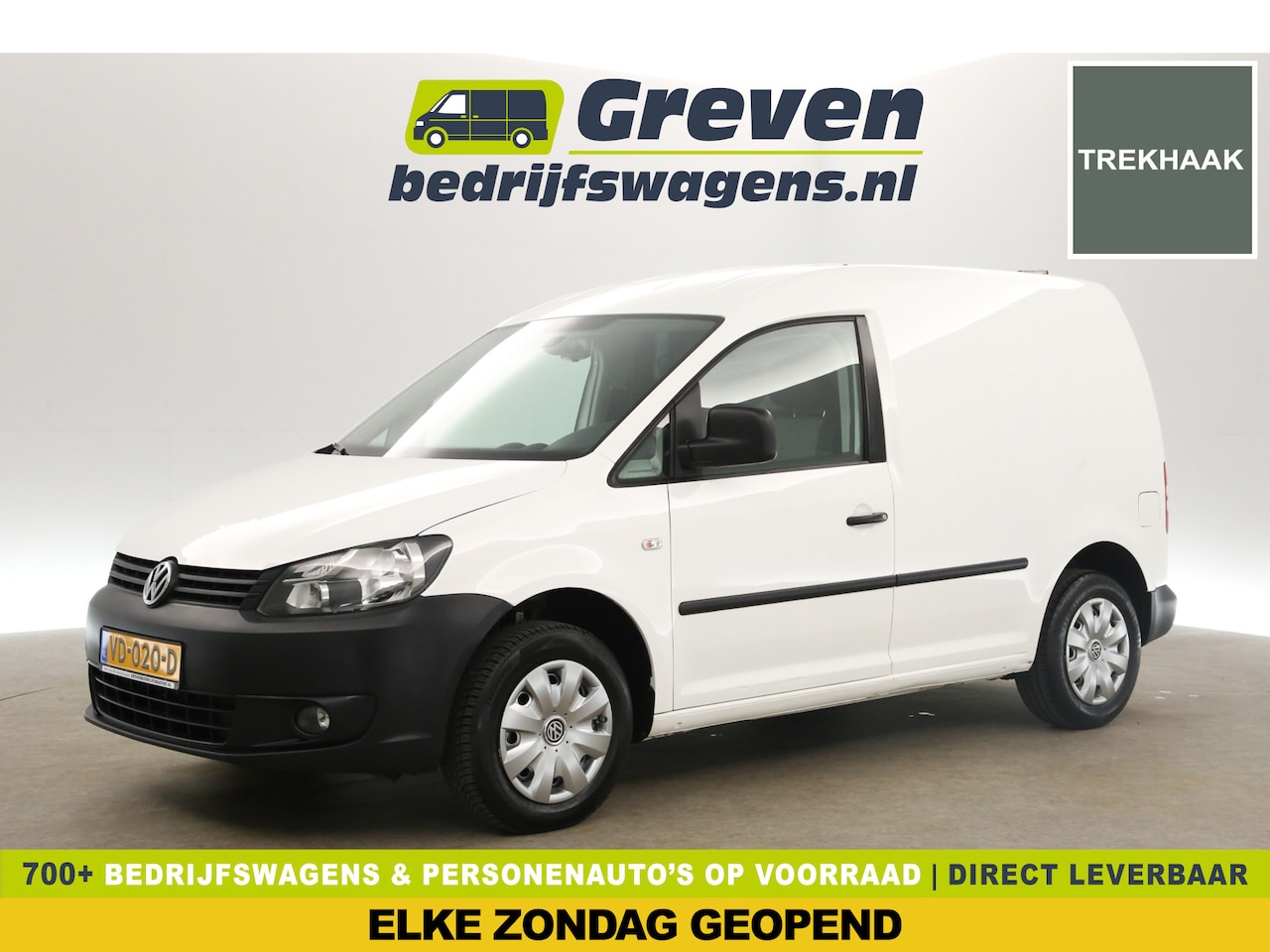 Volkswagen Caddy - 1.6 TDI L1H1 | MARGE! | APK Tot 07-12-2025 Airco Cruise PDC Elektrpakket Schuifdeur Trekha - AutoWereld.nl