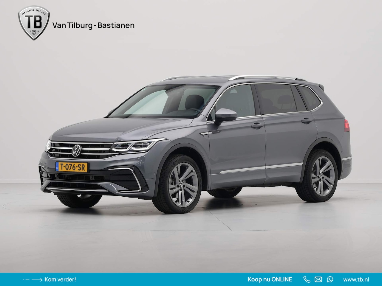 Volkswagen Tiguan Allspace - 1.5 TSI 150pk DSG R-Line 7p. Navigatie Trekhaak Acc Clima - AutoWereld.nl