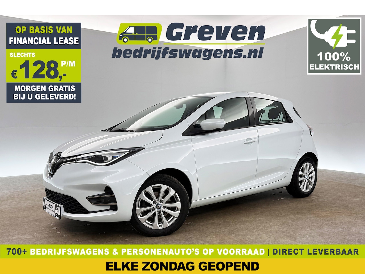 Renault Zoe - Experience 52 KwH | Huur Accu | Elektrisch Camera Clima Carplay LED Virtual Stoelverwarmin - AutoWereld.nl