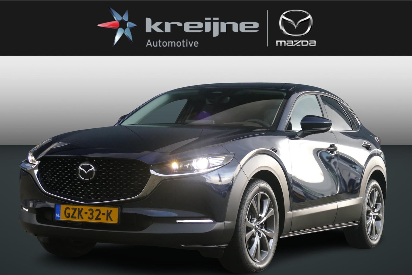 Mazda CX-30 - 2.0 e-SkyActiv-X M Hybrid Exclusive-line | 360 Camera | Adapt. Cruise | Apple/Android | Bo - AutoWereld.nl