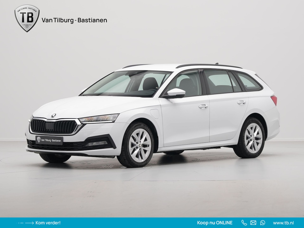 Skoda Octavia Combi - 1.4 TSI iV PHEV Ambition Navi via App Pdc Cruise Lm Velgen - AutoWereld.nl