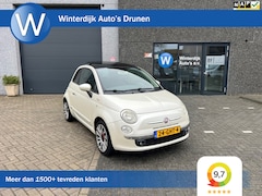 Fiat 500 - 1.4-16V Sport Airco/Nap Pano Leder ParelmoerWit