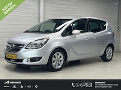 Opel Meriva - 1.4 Turbo Cosmo / Trekhaak 1300 KG / All Seasonbanden / Navigatie / Netjes Onderhouden /