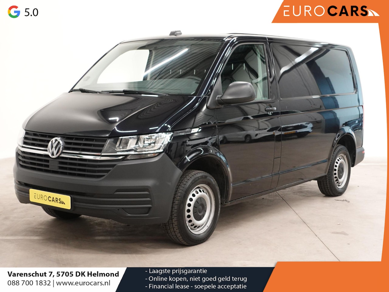 Volkswagen Transporter - 110pk L1H1 Airco Cruise control Trekhaak Camera Apple Carplay/Android Auto - AutoWereld.nl