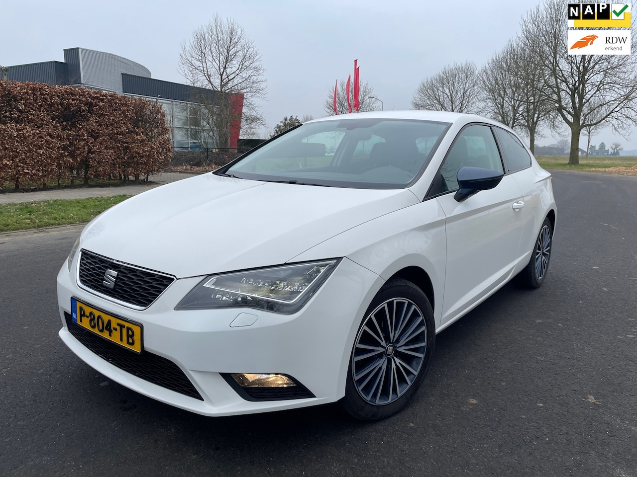 Seat Leon - 1.2 TSI Style LEER/CLIMA/NAVI/LED/APK - AutoWereld.nl