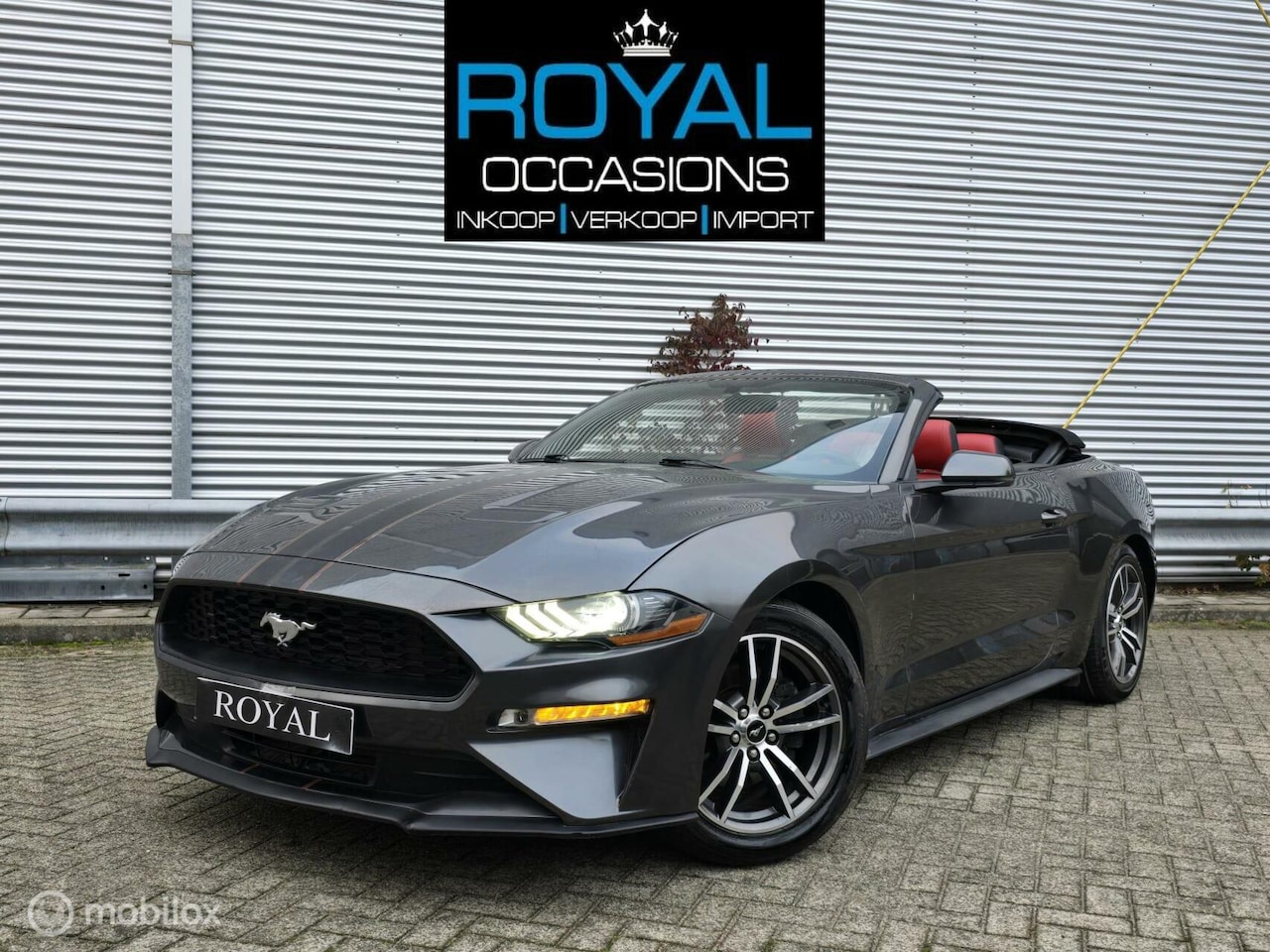 Ford Mustang - USA 2.3 Ecoboost Cabrio | AUT | Navi - AutoWereld.nl