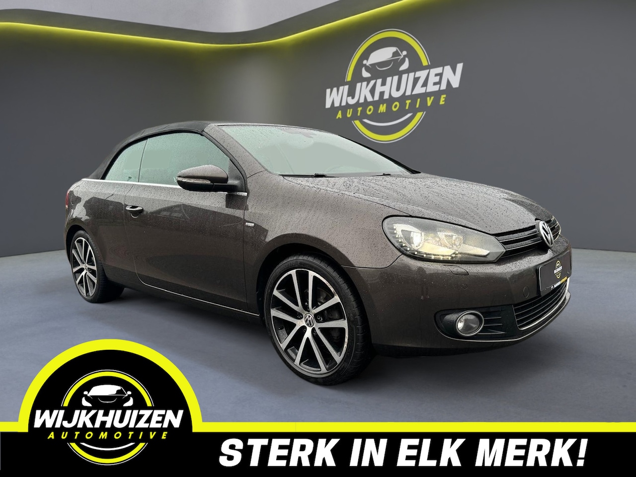 Volkswagen Golf Cabriolet - 1.4 TSI Cup Automaat met Leder !!! Navi !!! 17 Inch !!! - AutoWereld.nl