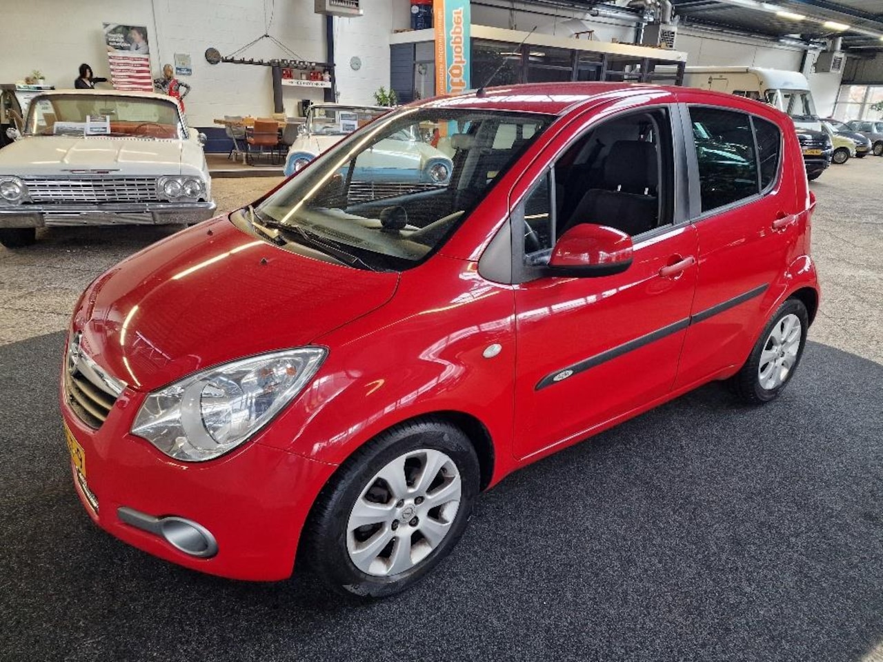 Opel Agila - 1.2 Enjoy Automaat | Airco - AutoWereld.nl