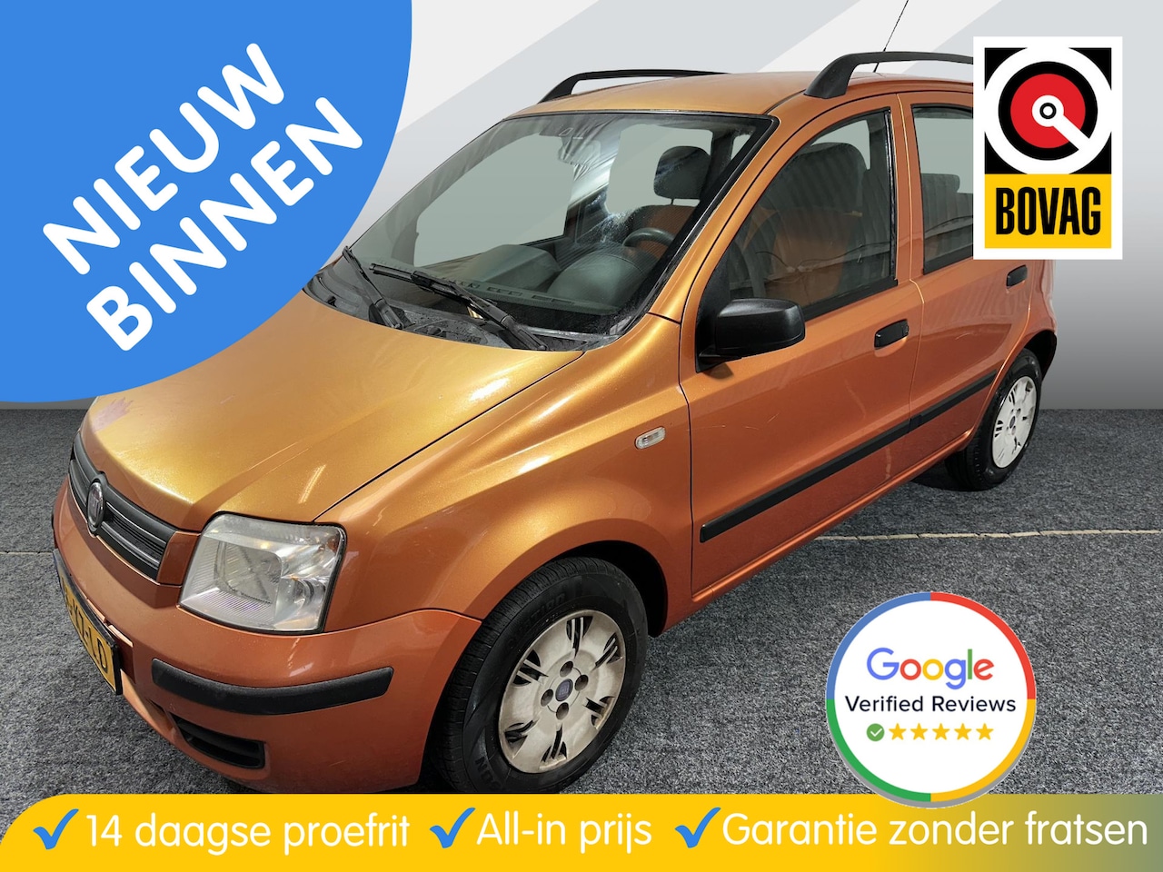 Fiat Panda - 1.2 Dynamic Trekhaak - AutoWereld.nl