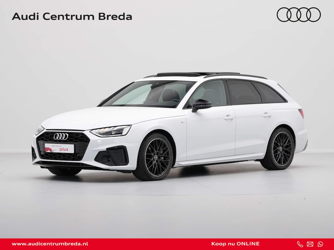 Audi A4 Avant - 40 TFSI 204pk S Line edition Panorama Camera Stoelverwarming Cruise - AutoWereld.nl