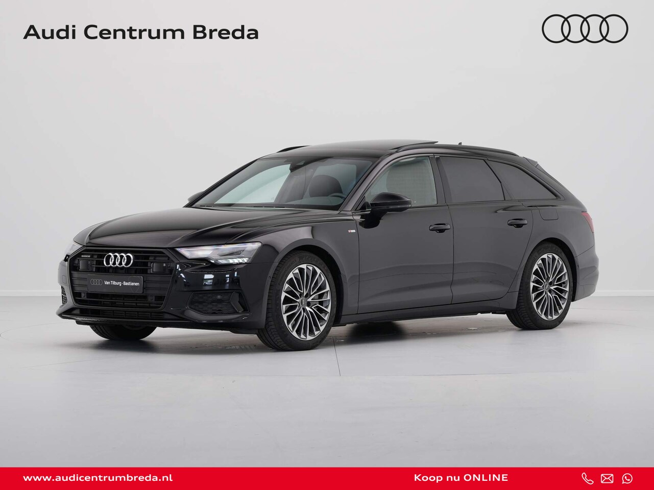 Audi A6 Avant - 50 TFSI e 220 kW/300 pk quattro S edition S Line Panoramadak, B&O, Camera, 19 inch - AutoWereld.nl