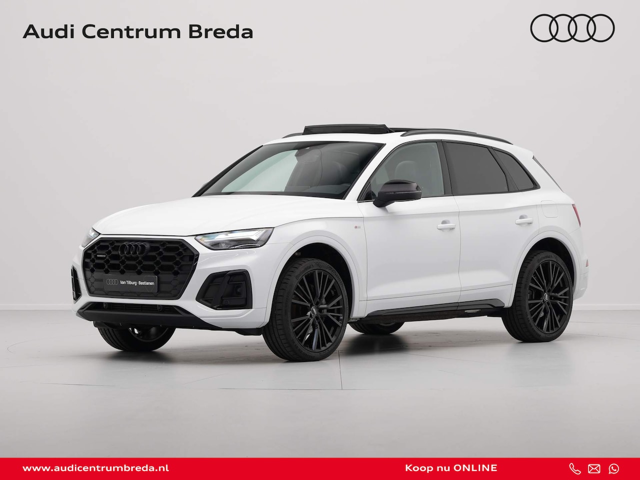 Audi Q5 - 50 TFSI e S-Line edition Panorama Alcantara Stoelverwarming Acc - AutoWereld.nl