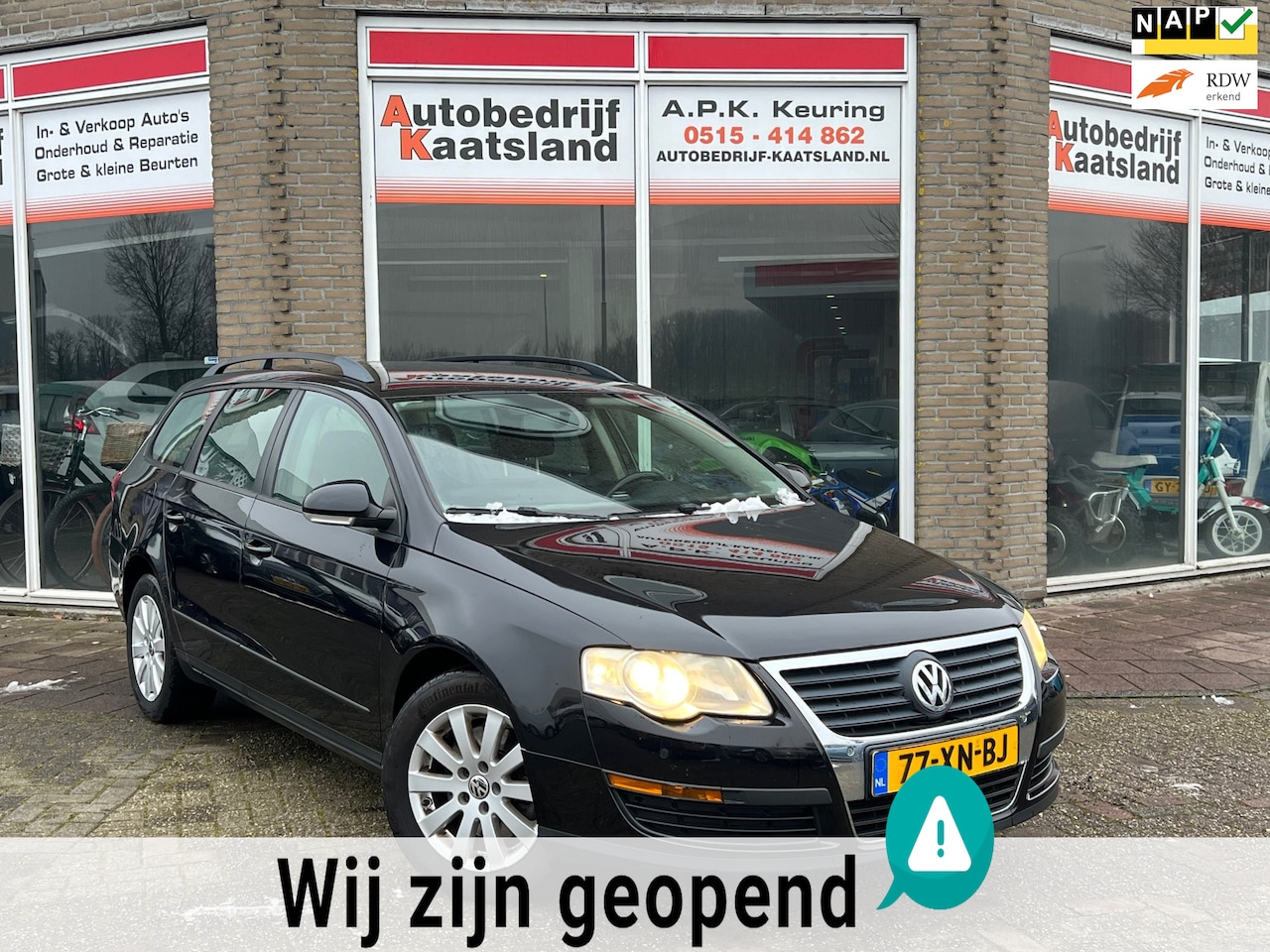 Volkswagen Passat Variant - 2.0 FSI Trendline Business - Airco - Cruise - Trekhaak - AutoWereld.nl