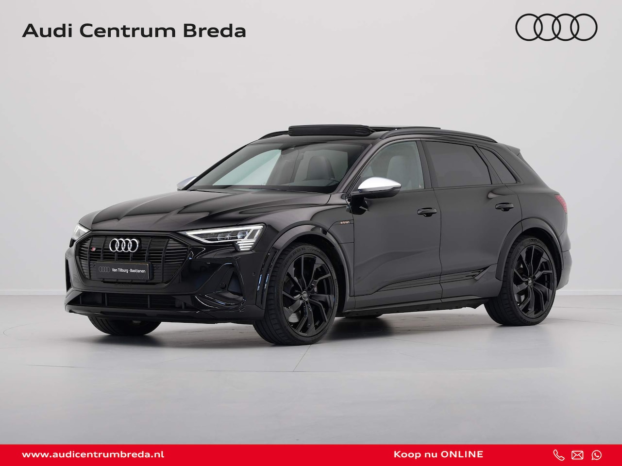 Audi e-tron - S quattro 504pk 95 kWh Panorama Navigatie Luchtvering Trekhaak Camera 4 - AutoWereld.nl