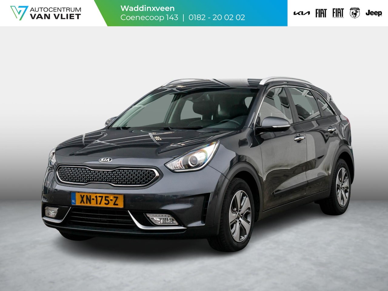 Kia Niro - 1.6 GDi Hybrid DynamicLine | Automaat | Cruise | Navi | Zuinig! - AutoWereld.nl